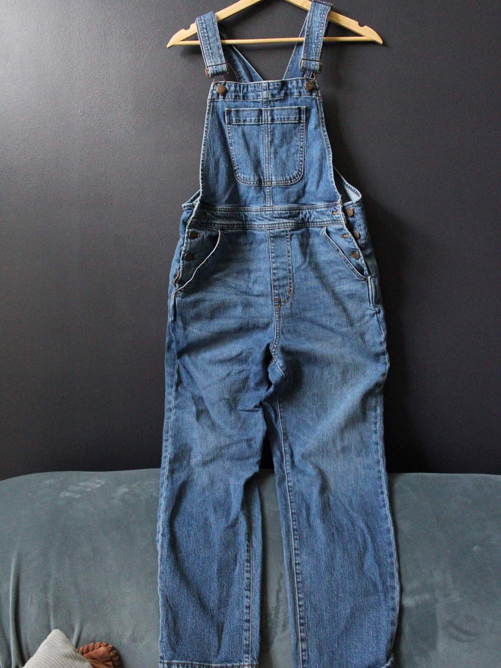 JCrew Classic Overalls in All-Day Stretch M